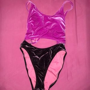 one piece swimsuit cut out